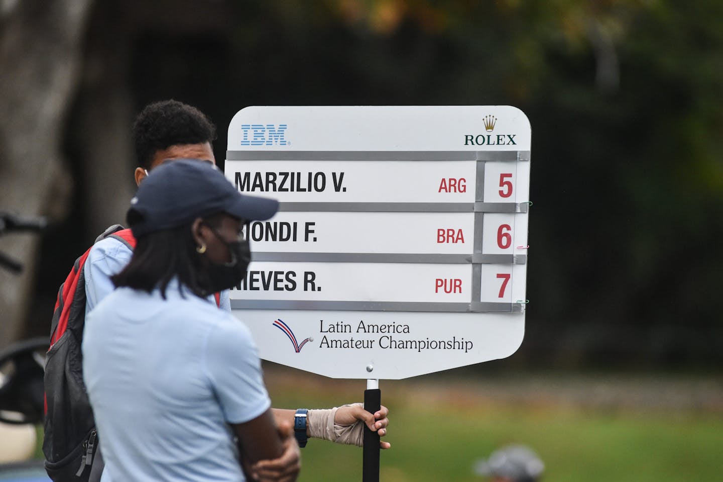 La Romana, DOMINICAN REPUBLIC: Carry Boards pictured at the 2022 Latin America Amateur Championship at Casa de Campo Resort during Final Round on January 23rd, 2022. 
