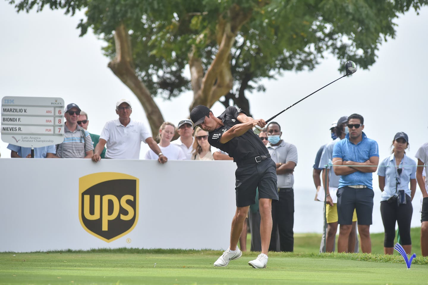La Romana, DOMINICAN REPUBLIC: Fred Biondi of Brazil pictured at the 2022 Latin America Amateur Championship at Casa de Campo Resort during Final Round on January 23rd, 2022.